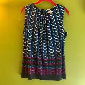 Calvin Klein Midcentury Circles Tank Top L